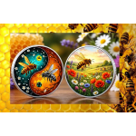 BrandNeu* 1 oz Kupfer/Copper Motivbarren 2026 - Die Biene...