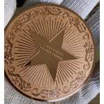 Neu ** 5 oz Kupfer/Copper Edtion 2026 - Zum JAHR des PFERDES / YEAR of the HORSE - High Relief Color - Highlight 2026 - Vorverkauf !