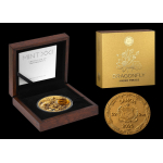 2 oz Samoa 2026 DRAGONFLY / LIBELLE - Neue Serie Bernstein / Amber  (1.) - mit Ostesse-Bernstein / Amber - Silber Antik High Relief Gilded 5 $