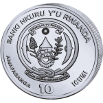ab Lager** 1/12 oz Ruanda Rwanda 2026 BU - KRUZENSHTERN...