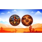 Neu ** 5 oz Kupfer-Copper - Der WILDE WESTEN / WILD WEST  - Wild West Kupferedition Motivbbarren - High relief - Vorverkauf !