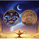 Neu* 5 oz Kupfermünze  Liberia 2026 - Das GENIE  -...