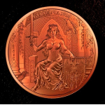 Neu*In kürze* 1/2 oz Kupfer 2026 Lady Germania auf...