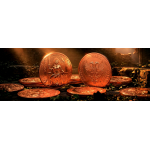 Neu* 25 x 1/2 oz Kupfer 2026 Lady Germania auf dem Thron - Erste Germania Mint Kupfer Round  / 1st Copper Round