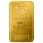 1 g Gold Germania 2026 Minted Bar -  BERLINER BÄR / BEAR of BERLIN  WORLD MONEY FAIR EDITION Berlin - Münzmesse Berlin WMF