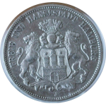 5 Mark 1876 J - HANSESTADT HAMBURG - Kaiserreich - SS...