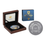 2 oz Samoa 2026 WILLIAM WALLACE Schottischer Held - Serie Legenden auf dem Schlachtfeld - Silber Antik High Relief Color 5 $