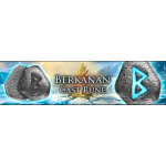 Neu*New* 1 oz RUNEN Barren Germania 2026 - BERKANAN - Geduld & Vertrauen - Runenkunde Altgermanische Schriftzeichen (11) - Germania Edition - Antique Finish - UV Leuchtend  - Germania Mint Edition