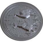 1 oz Niue 2026 High Relief BU - KÄNGURU & EMU im Südlichen Sternenhimmerl - SOUTHERN CROSS - Silber  3 mm Hochrelief - Echtbilder - Kreuz des Südens - 2 NZ$