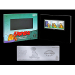 1 oz Niue 2026 Proof - GARFIELD & POOKY (5) - Nickelodeon - silber Rectangle color - 2 NZ$ - Letzte Ausgabe Last Issue