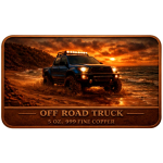 Neu ** 5 oz Kupfer-Copper Edition - OFF ROAD TRUCK -...