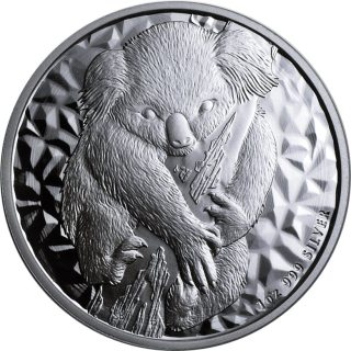 1 oz KOALA 2007 NGC First Day of Issue - Australien Coin Card - Erstausgabe der Koalaserie -  Der SCHIMMERKOALA - 1 AU$