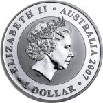 1 oz KOALA 2007 NGC First Day of Issue - Australien Coin Card - Erstausgabe der Koalaserie -  Der SCHIMMERKOALA - 1 AU$