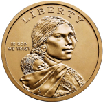 ab Lager* USA 1 $ 2026 Native American - Sacagawea POLLY COOPER & George Washington - Ureinwohner Amerikas-  Native American Dollar