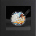 ab Lager * 1 oz Niue 2026 Proof - AMERICAN LUNAR  JAHR des MUSTANGs - Startmotiv Serie American Lunar - Silber Color 2 NZ$
