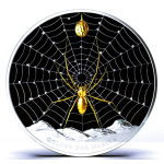 1 oz Pitcairn 2026 Proof - GOLDENE SEIDENSPINNE / GOLDEN...