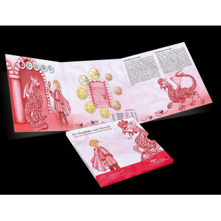 3,88 Euro Niederlande KMS 2026 BU Coin Card - Basilisk von Utrecht Kursmünzenssatz