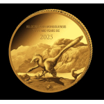 0,5 g Gold Kongo 2025 Proof -  VELOCIRAPTOR -...