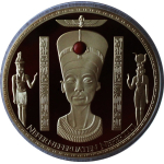 3,65 oz Kupfer/Copper Proof - NOFRETETE / NEFERTITI -...