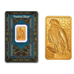 NEU* 5 g Goldbarren Pamp Suisse - ARABISCHER FALKE /...