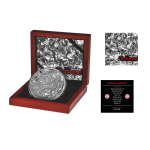 5 oz Niue 2026 Proof - Die Vier Reiter der Apokalypse / Four Horsemen of Apocalypse - Armageddon  Die Offenbarung des Johannes  - SilberEdition 10 $