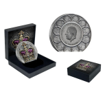 2 oz Niue 2026 Antik - ST. EDWARDS KRONE - Royal Crown Jewels St Edward’s Crown - Silber Ultra High Relief5 $