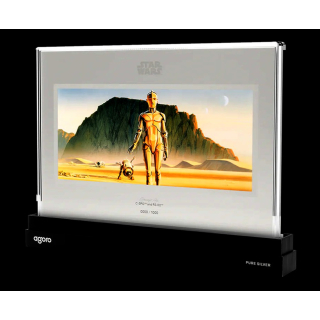 1 oz Niue 2026 Folie Proof - STAR WARS C- 3PO & R2D2 - Concept Art (3) -  silber 2 NZ$ - NZ Mint Agoro