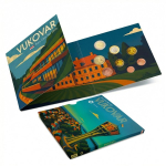 3,88 Euro Kroatien KMS 2026 BU Coin Card -  Kursmünzensatz - Vukovar