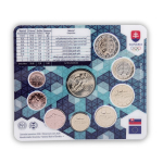 Kursmünzensatz Slowakei Olympische Winterspiele in Mailand 2026 KMS  BU