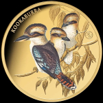 1 oz Gold Niue 2026 Proof - Kookaburra- John Gould...