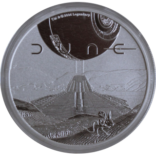 1 oz Tuvalu 2026 BU - DUNE Der Wüstenplanet / Desert Planet - Silber 1 AU$ - Perth Mint Edition - Anlagemünze Echtbilder