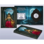 3 x 1 oz Germania 2026 SET - Proof + BU + Kupfer - LADY GERMANIA auf dem THRON - Die Königin Germaniens - Queen of Germania - Silber + Kupfer Germania Mint Sammlermünze