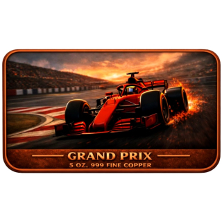 Neu ** 5 oz Kupfer-Copper Edition - GRAND PRIX - Automotives -Ultra High relief - Vorverkauf / Presale!