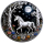 auf Lager 1 oz Kupferedition - UNICORN MOONLIGHT /  EINHORN im MONDLICHT (2.)