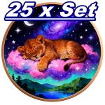 Neu* 25 x 1 oz Kupferedition - TIGERBABY auf Wolke -...