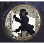 3,84 oz Kupfer/Copper Proof - NAPOLEON auf der Brücke von ARCOLE- Swarovski Elemente