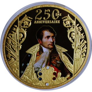 3,88 oz Kupfer/Copper Proof - 250 Jahre NAPOLEON Anniversary - Swarovski Elemente