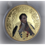 3,88 oz Kupfer/Copper Proof - 250 Jahre NAPOLEON Anniversary - Swarovski Elemente
