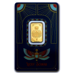 NEU* 5 g Goldbarren Pamp Suisse - SKARABÄUS / SCARAB...