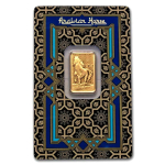 NEU* 5 g Goldbarren Pamp Suisse - ARABISCHES PFERD /...