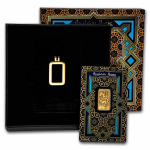 NEU* 5 g Goldbarren Pamp Suisse - ARABISCHES PFERD /...