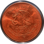 Neu ** 5 oz Kupfer-Copper Edition - Mexico LIBERTAD Engel der Unabhängigkeit / ANGEL of Independence  - High relief - Vorverkauf / Presale!
