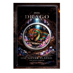 NEU** 1 oz Kupferedition - DRAGO - Der Wächter der Diamanten / Guardian of Diamonds - Copper Edition mit 24-Karat Silber - VORVERKAUF - PRESALE !