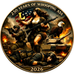 NEU** 1 oz Kupferedition - LADY LIBERTY Die Schlacht von 1776 - 250 Jahre USA Unabhängigkeit - Kupfer Color Doppelmoriv - VORVERKAUF - PRESALE !