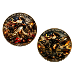 NEU* 1 oz Kupferedition - LADY LIBERTY Die Schlacht von 1776 - 250 Jahre USA Unabhängigkeit - Kupfer Color Doppelmotiv - LIMITIERT 5 pro Kunde - VORVERKAUF - PRESALE !