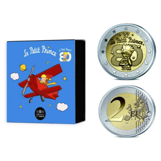Frankreich 2 Euro 2026 PROOF - DER KLEINE PRINZ - Monnaie de Paris 80 Jahre Keiner Prinz
