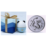 Neu* 1 oz China 2026 BU Exclusive Münzbox - DRACHE /...