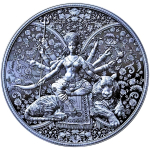 NEU* 1 oz Kamerun 2026 Proof - DURGA GÖTTIN der...