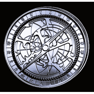 ab Lager  1 oz Ascension 2026 High Relief Proof - ASTROLABE - ASTROLABIUM Sternenkunde - Historische Instrumente - Silber 1 Pfd.