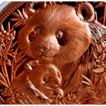 NEU** 20 x 1 oz Kupferedition - PANDAFAMILIE / PANDA FAMILY - Neue Serie Wilde Tiere / Familie (6) / Wilde Tiere